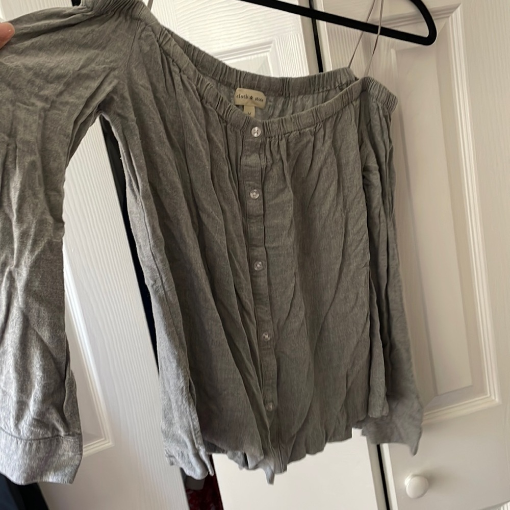 Cloth and Stone Strapless Top